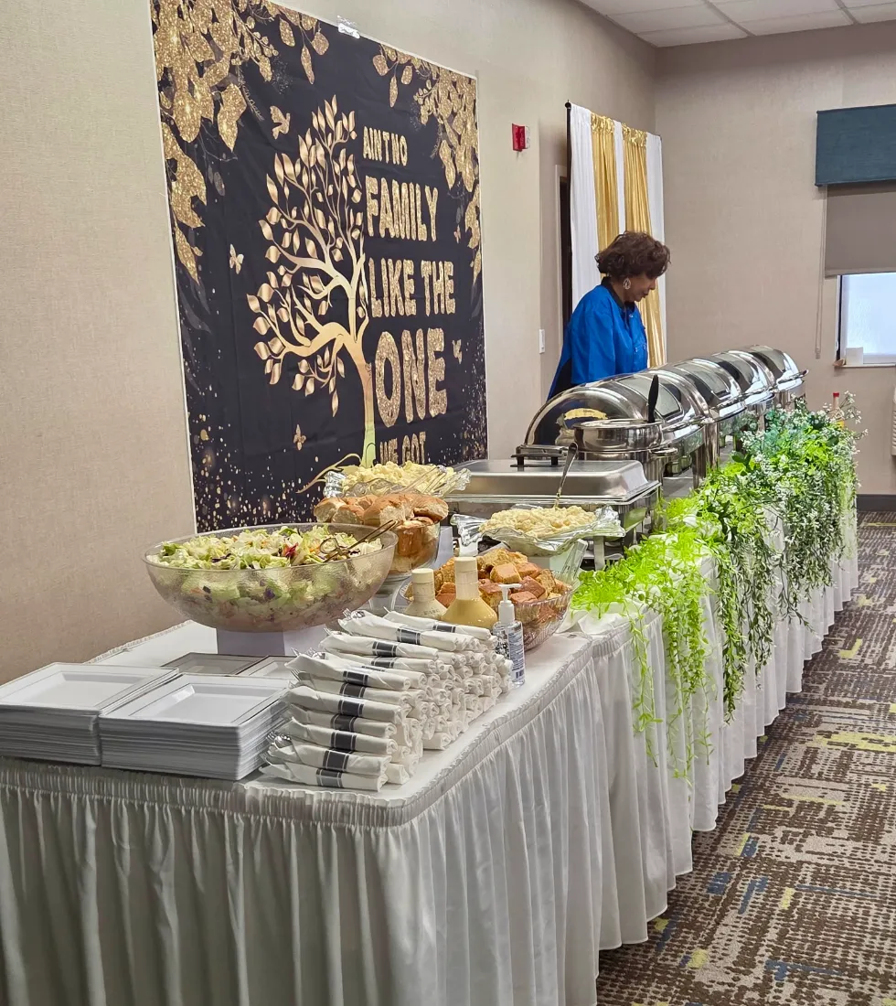 Set for a family celebration